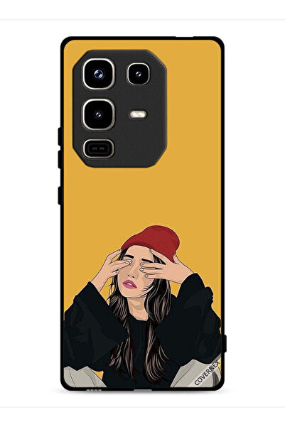 Covernex غطاء حماية لهاتف Infinix Note 50 Pro 4G برسومات فتاة حزينة