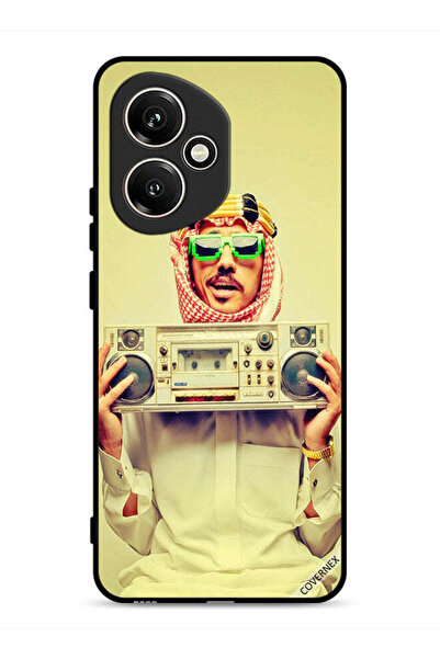 Covernex غطاء حماية لهاتف Honor 400 يحمل جهاز موسيقى عتيق