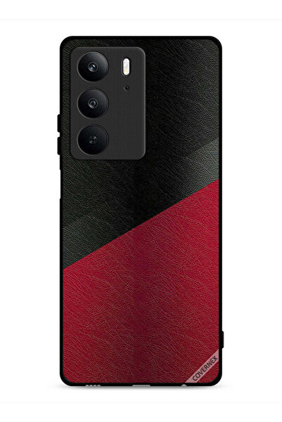 Covernex غطاء حماية جلدي بنقشة لهاتف Realme C75 4G