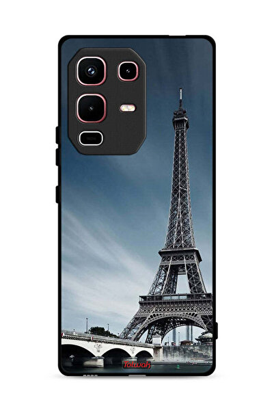 Tolwak غطاء حماية لهاتف Infinix Note 50s بتصميم برج إيفل
