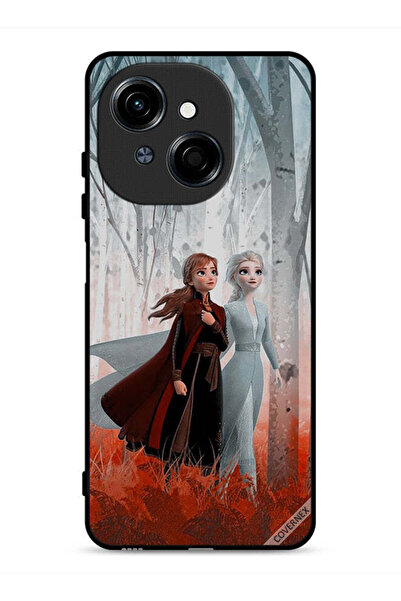 Covernex غطاء حماية لهاتف Tecno Spark Go 1S 4G بنقشة Frozen Sisters
