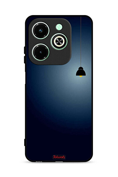 Tolwak غطاء حماية لهاتف Infinix Hot 40i 4G بإضاءة فنية معلقة