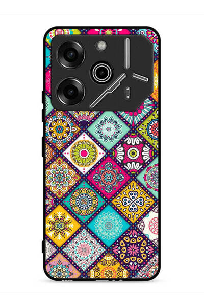 Covernex غطاء حماية لهاتف تكنو بوفا 6 برو 5G بنقشة ماندالا إسلامية