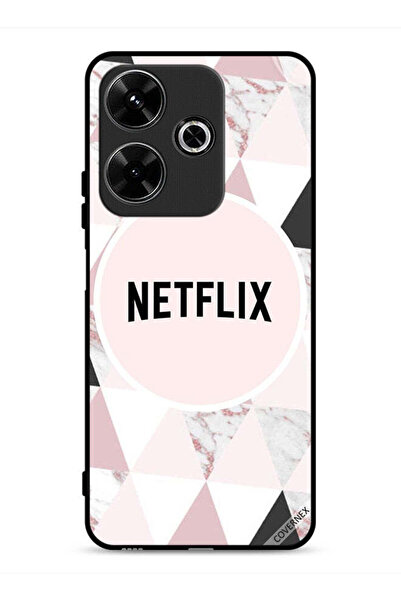 Covernex غطاء حماية لهاتف Xiaomi Redmi 13 4G مع خلفية Netflix