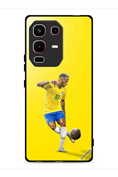 Covernex غطاء حماية لهاتف إنفينيكس نوت 50s، نيمار مع كرة قدم