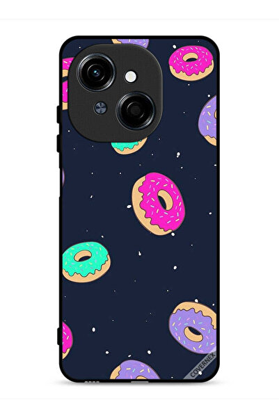 Covernex غطاء حماية لهاتف تكنو سبارك جو 1 إس 4G بطبعة دوناتس