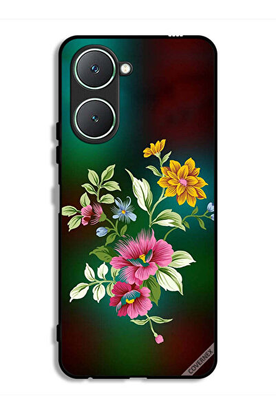 Covernex غطاء حماية لهاتف Vivo Y18i 4G، زهور عالية الدقة