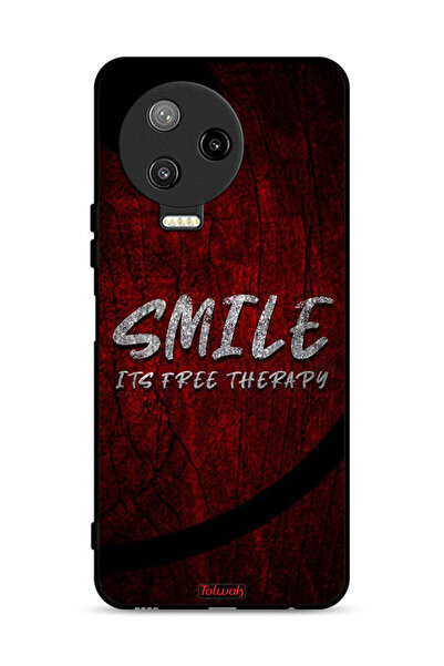 Tolwak Infinix Note 12 Pro 4G Protective Case Cover Smile Its Free Therapy