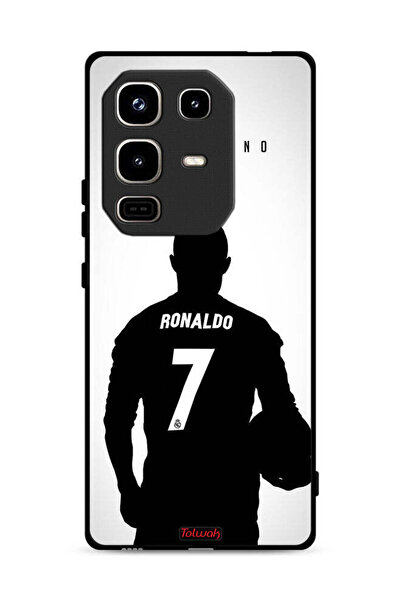 Tolwak غطاء حماية لهاتف Infinix Note 50 Pro 4G بقناع كريستيانو رونالدو