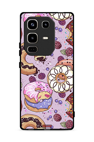 Tolwak Infinix Note 50 Pro 4G Protective Case Cover Donuts Art