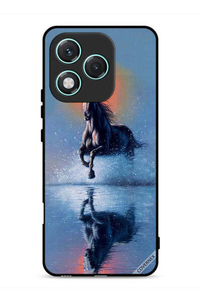 Covernex غطاء حماية لهاتف Honor 400 Lite برسومات حصان يركض في الماء