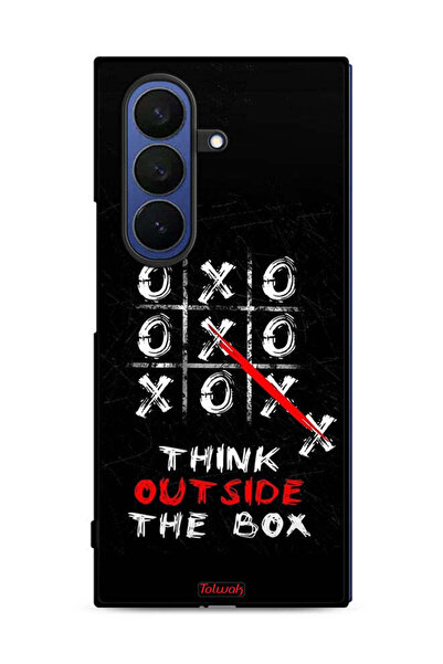 Tolwak غطاء حماية لهاتف Samsung Galaxy Z Fold7 - فكر خارج الصندوق