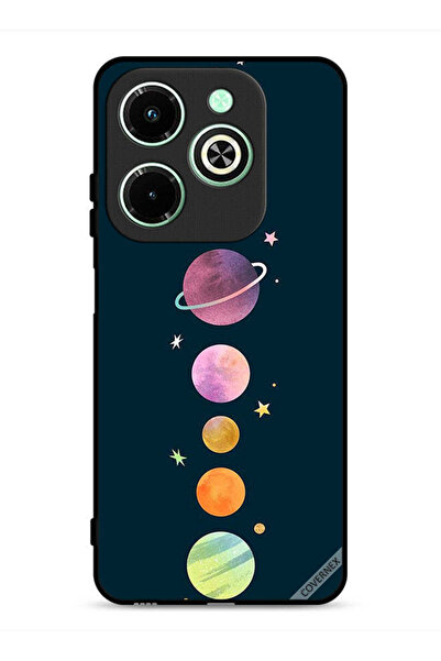 Covernex غطاء حماية لهاتف Infinix Hot 40i 4G بتصميم Planets In Row