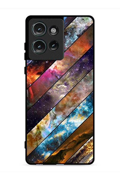 Covernex غطاء حماية بنمط خطوط لهاتف موتورولا إيدج 50