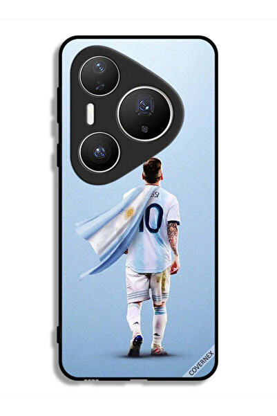 Covernex غطاء حماية لهاتف هواوي بيورا 80 برو، ليو ميسي، الرجل الخارق