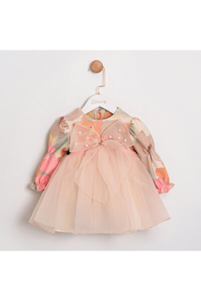 Cumino فستان روزلي للبنات 9-12-18-24 شهرًا