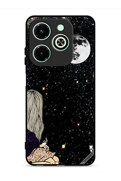 Covernex غطاء حماية لهاتف Infinix Hot 40i 4G بتصميم "Look To Moon"