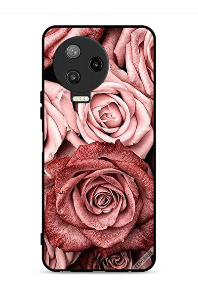 Covernex غطاء حماية لهاتف Infinix Note 12 Pro 4G بنقشة زهور الخوخ