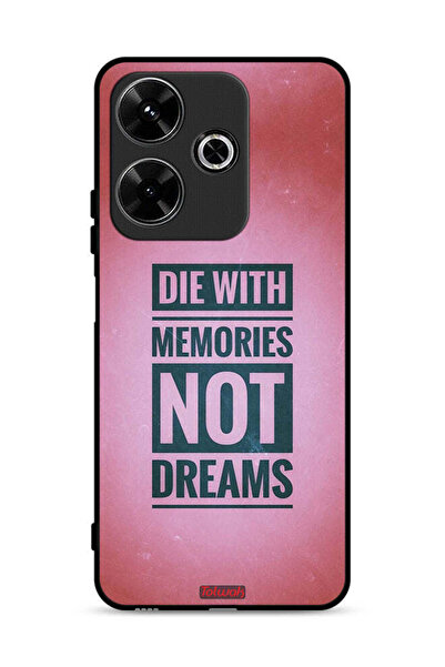 Tolwak غطاء حماية لهاتف شاومي ريدمي 13 4G بنقشة ذكريات وليس أحلام