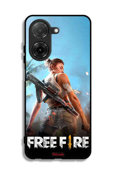 Tolwak غطاء حماية شاومي ريدمي A5 4G فري فاير