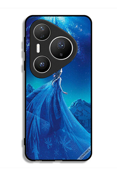 Covernex غطاء حماية لهاتف هواوي بيورا 80 برو بلس بطبعة فروزن إلسا