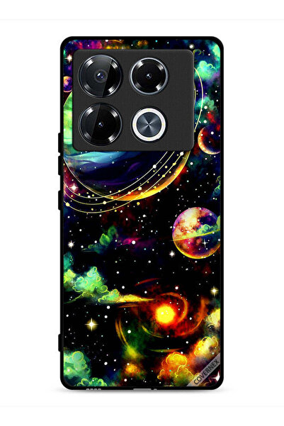 Covernex غطاء حماية لجهاز Infinix Note 40 Pro 5G بنقشة نباتات زحل