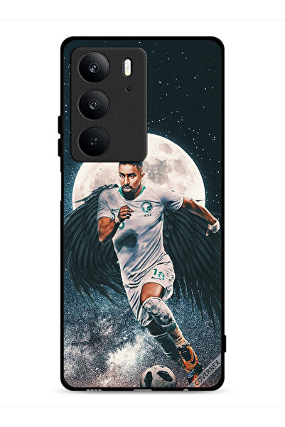 Covernex غطاء حماية لهاتف Realme C75 4G، سالم الدوسري يحمل كرة قدم