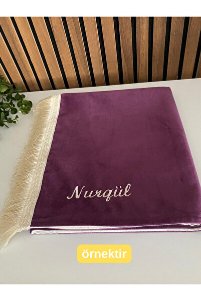 namazify İsimli Seccade Mor Kadife