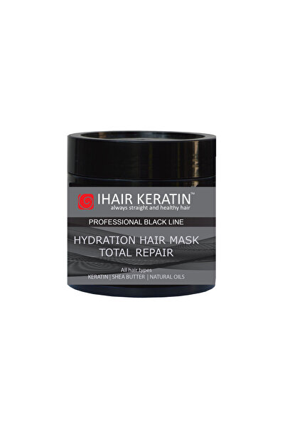 Ihair Keratin Mască hidratantă cu keratină Total Repair Black Line iHair 500ml