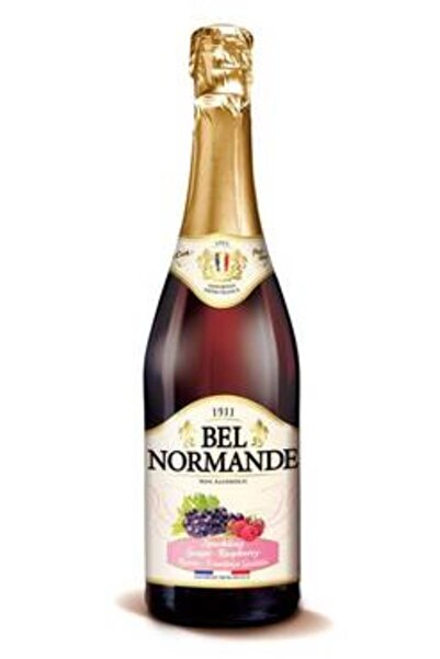 YABANEEZ مشروب العنب والتوت الفوار "بيل نورماندي" (كرتون من ١٢ عبوة)