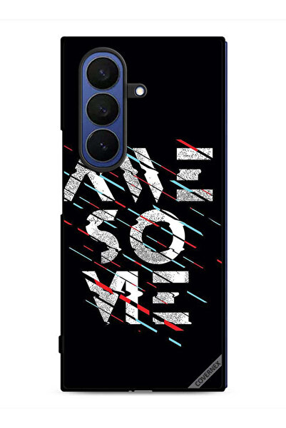 Covernex غطاء حماية لهاتف سامسونج جالاكسي زد فولد 7 بنقشة كلمة رائعة