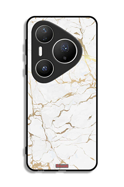 Tolwak غطاء حماية لهاتف هواوي بيورا 80 برو بنقشة رخامية