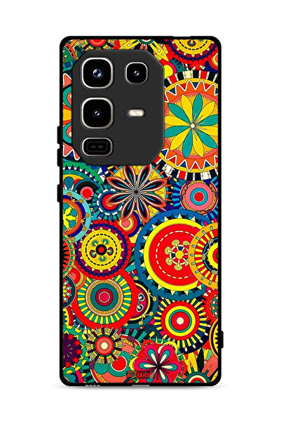 Tolwak غطاء حماية لهاتف Infinix Note 50 Pro 4G بنقشة ماندالا ملونة