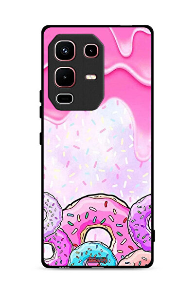 Tolwak غطاء حماية لهاتف Infinix Note 50s بألوان الدونات