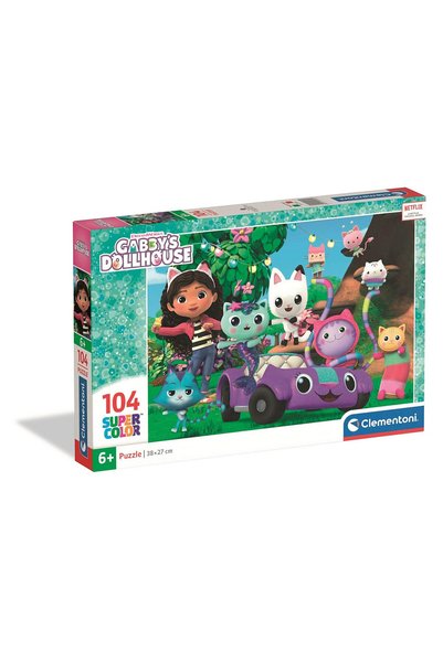 Gabby's Dollhouse Пъзел Clementoni от 104 части