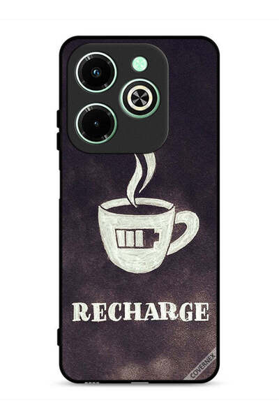 Covernex غطاء حماية لجهاز Infinix Hot 40i 4G بلون القهوة للشحن