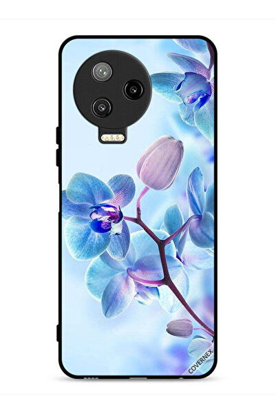 Covernex غطاء حماية لهاتف Infinix Note 12 Pro 4G بنقشة زهور الأوركيد