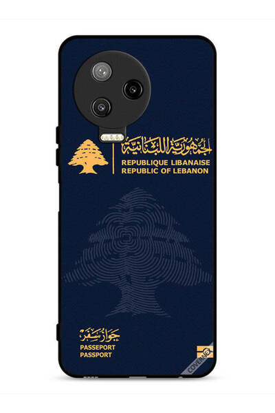 Covernex غطاء حماية لهاتف Infinix Note 12 Pro 4G - جواز سفر لبناني