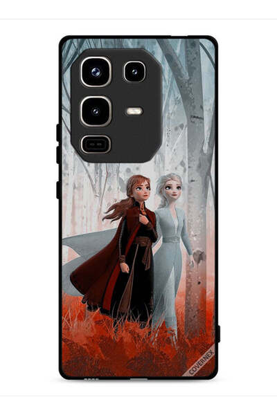 Covernex غطاء حماية لهاتف Infinix Note 50 Pro 4G بنقشة Frozen Sisters