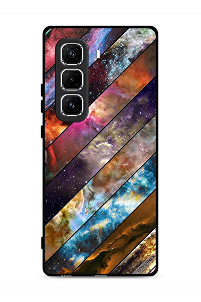 Covernex غطاء حماية بنقشة خطوط لهاتف Infinix Hot 50 Pro 4G