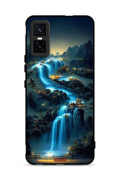 Tolwak غطاء حماية لهاتف Infinix GT 30 Pro بتصميم شلال