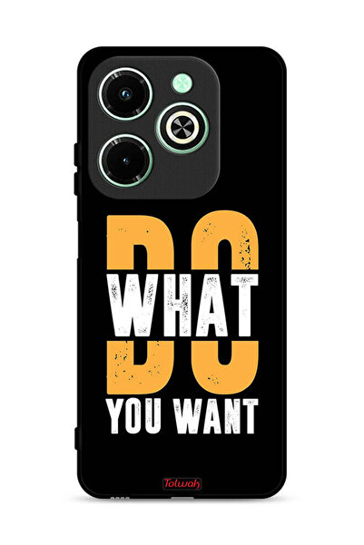 Tolwak غطاء حماية لهاتف Infinix Hot 40i 4G افعل ما تريد