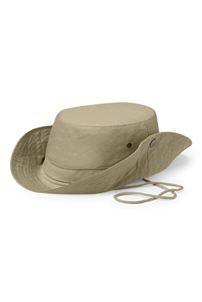 REMSA Unisex Cotton Safari Hat Bucket Hat Rşbuc-03 Beige