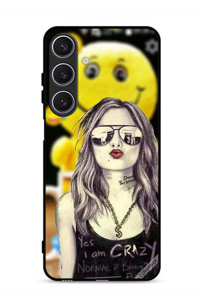 Covernex غطاء حماية لهاتف Samsung Galaxy A26 نعم أنا مجنون، العادي ممل