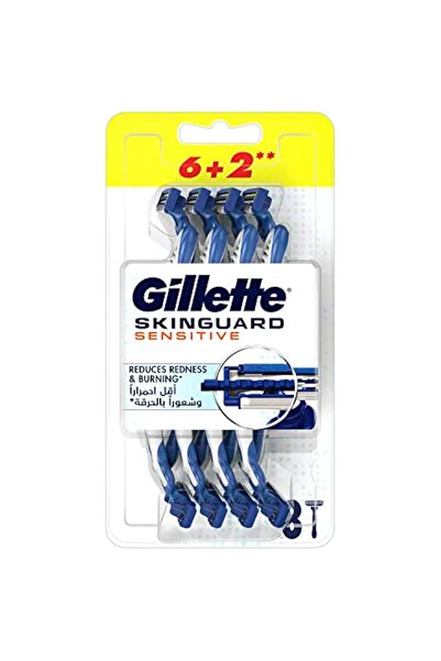 Gillette SkinGuard Sensitive Razors 6+2 Pack