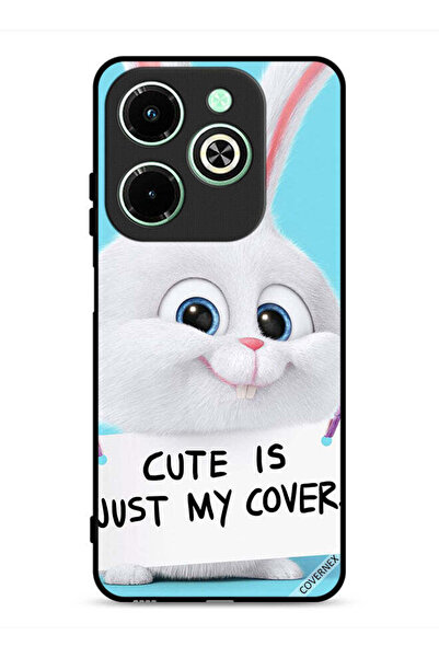 Covernex غطاء حماية لهاتف Infinix Hot 40i 4G، أرنب لطيف هو مجرد غطاء لي