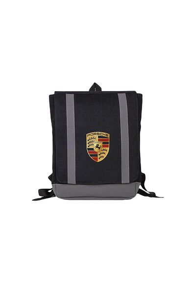 Z zepplin Porsche Logo Black Backpack