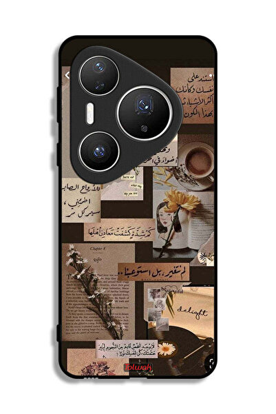 Tolwak غطاء حماية لهاتف هواوي بيورا 80 برو بلس بعبارات عربية قديمة