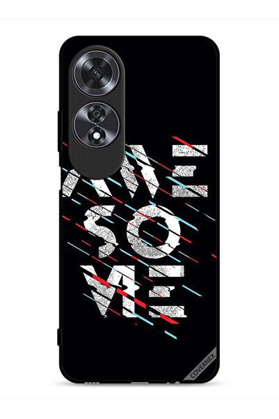 Covernex غطاء حماية لهاتف Oppo A60 بكلمة خطية رائعة