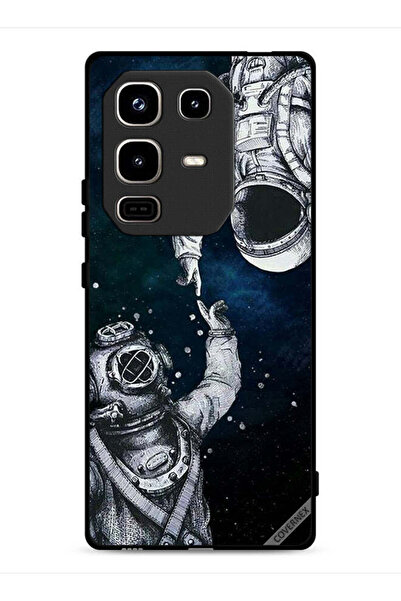 Covernex غطاء حماية لهاتف Infinix Note 50 Pro 4G بتصميم رائد فضاء وغواص
